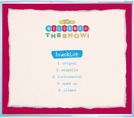 Welcome to the Show! CD